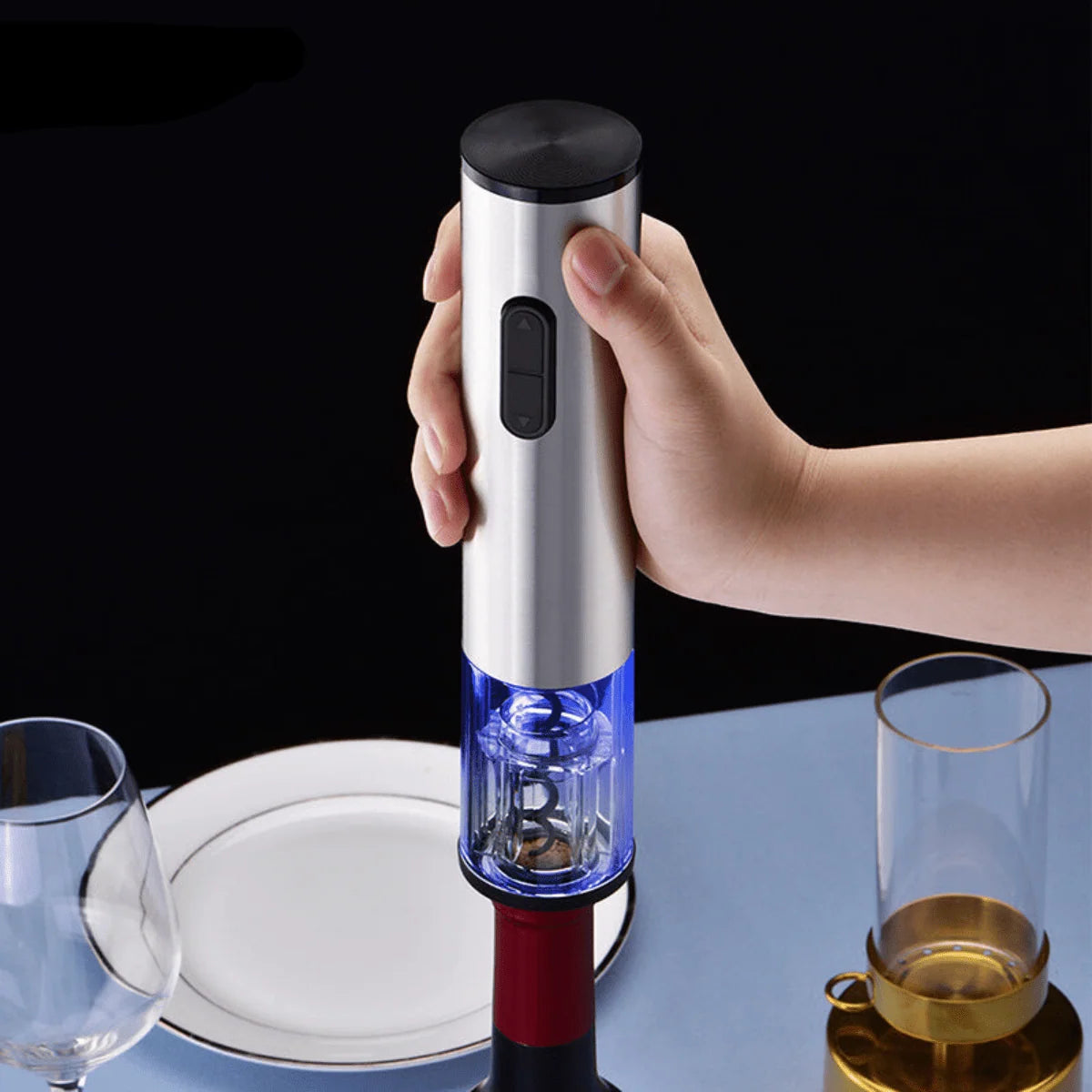 Electric Wine Opener Rechargeable Cordless Accessory Set