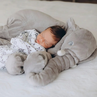 Elephant Pillow Soft Plush Lightweight Cuddling Comfort