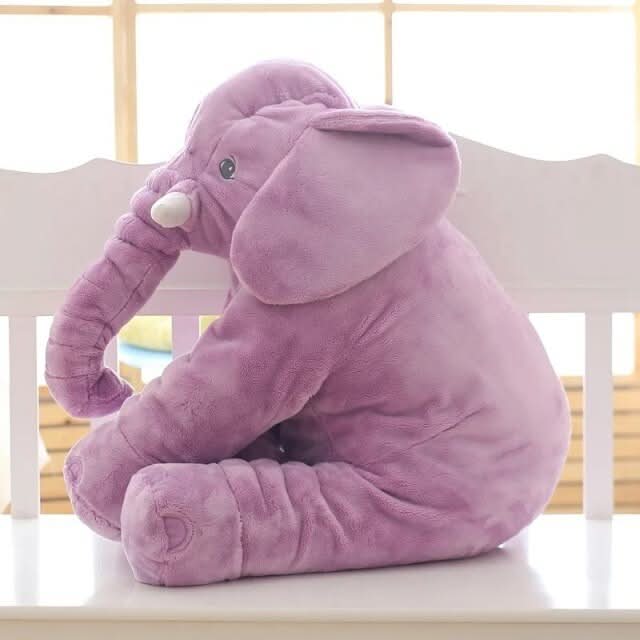 Elephant Pillow Soft Plush Lightweight Cuddling Comfort