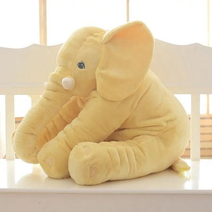 Elephant Plush Pillow Soft Cuddly Lightweight