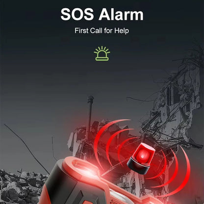 Emergency Radio Solar Hand Crank Charging 5000mAh Power Bank