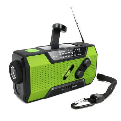 Emergency Radio Solar Hand Crank & USB Charging