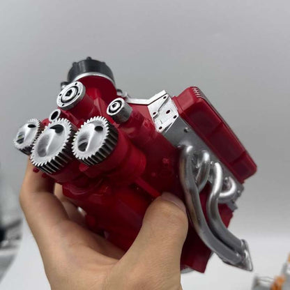 Engine Kit V8 Gasoline-Powered CNC-Machined Metal