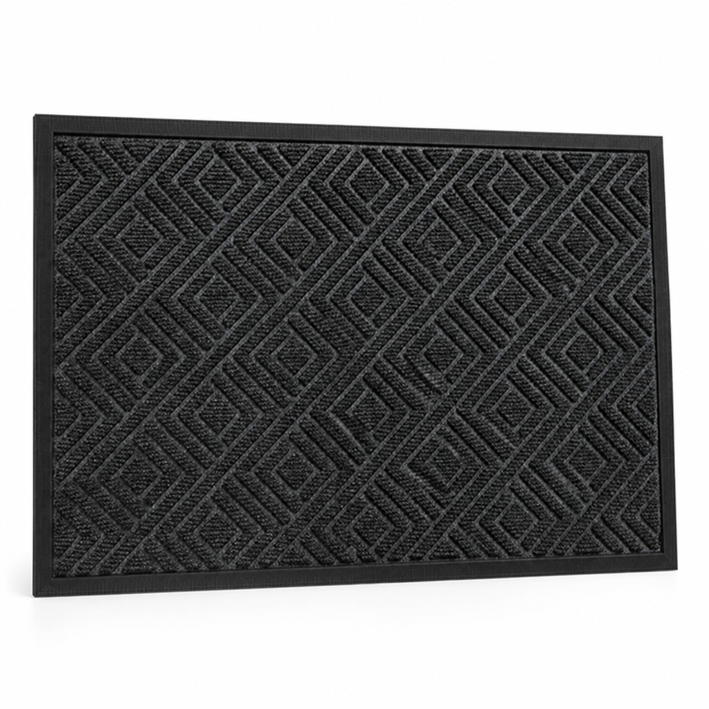Entrance Mat Durable Chevron Non-Slip Backing