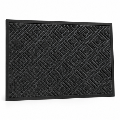 Entrance Mat Durable Chevron Non-Slip Backing
