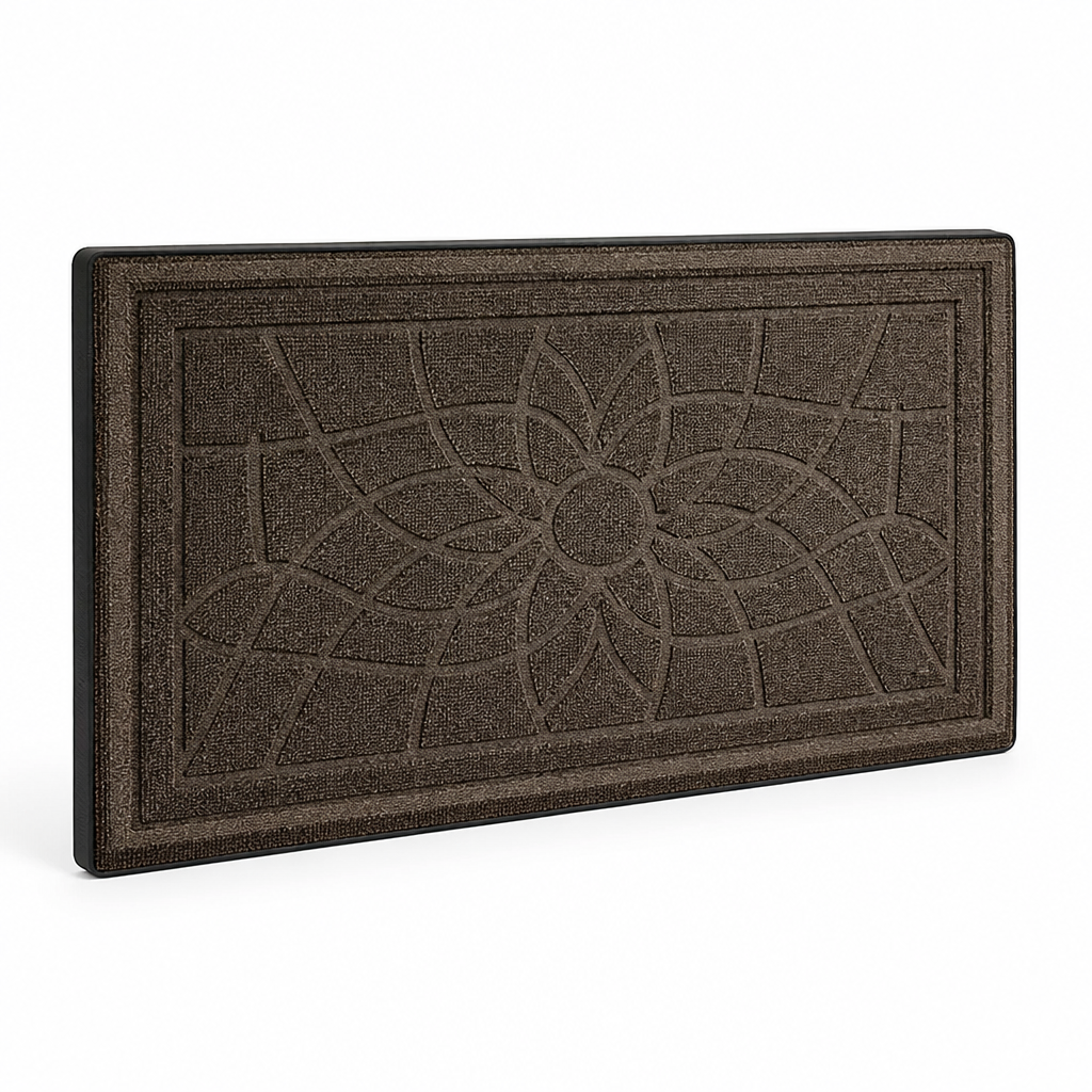 Entrance Mat Durable Chevron Non-Slip Backing