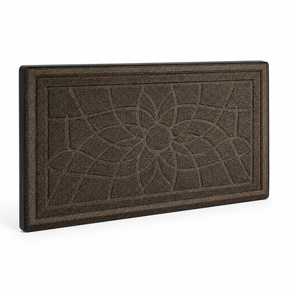 Entrance Mat Durable Chevron Non-Slip Backing