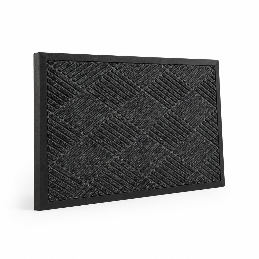 Entrance Mat Durable Chevron Non-Slip Backing