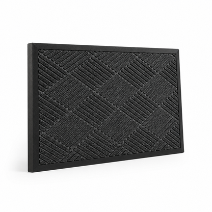 Entrance Mat Durable Chevron Non-Slip Backing