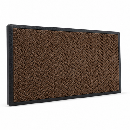 Entrance Mat Durable Chevron Non-Slip Backing