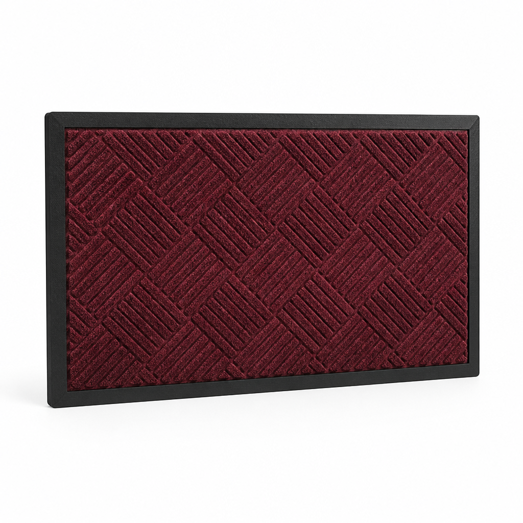 Entrance Mat Durable Chevron Non-Slip Backing