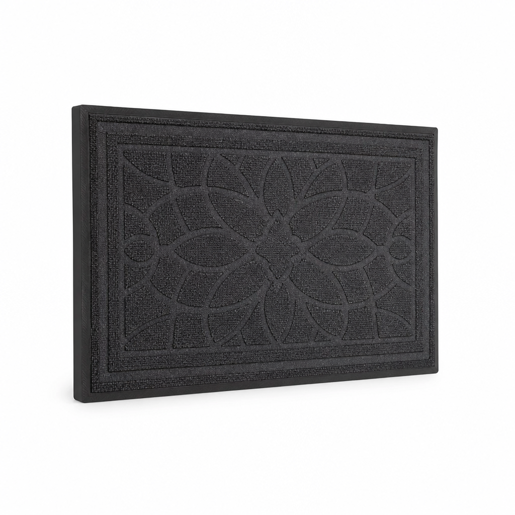 Entrance Mat Durable Chevron Non-Slip Backing