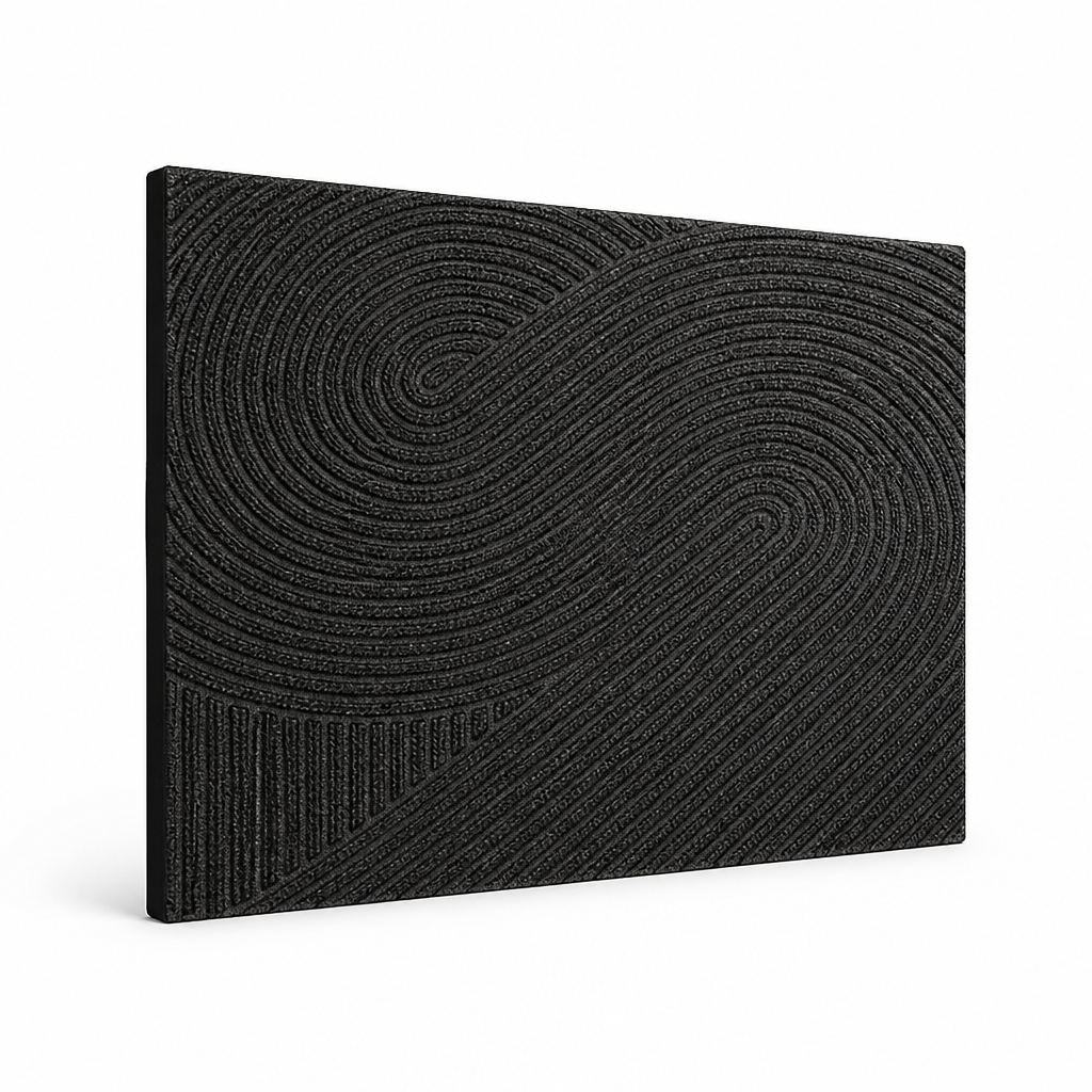 Entrance Mat Non-Slip Weather-Resistant Geometric Pattern