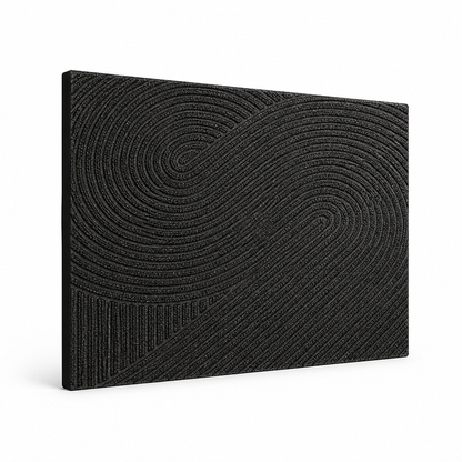 Entrance Mat Non-Slip Weather-Resistant Geometric Pattern