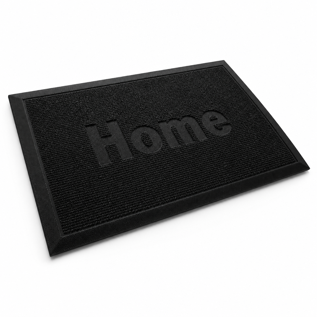 Entrance Mat Non-Slip Weather-Resistant Geometric Pattern