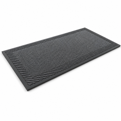Entrance Mat Non-Slip Weather-Resistant Geometric Pattern