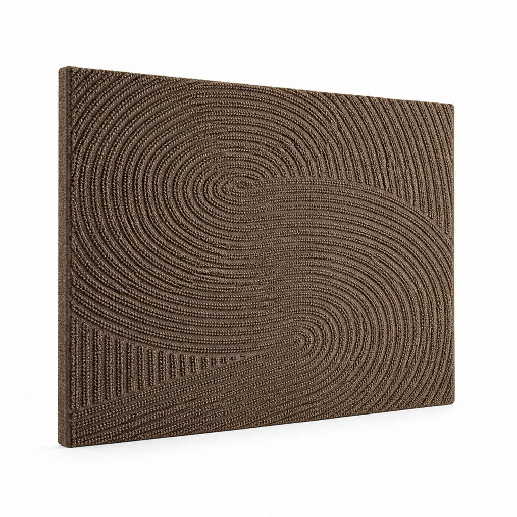 Entrance Mat Non-Slip Weather-Resistant Geometric Pattern