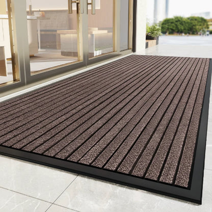 Entrance Mat Textured Scraper Surface & Non-Slip Backing