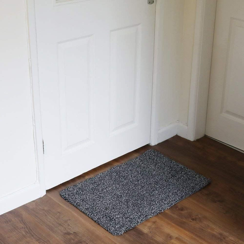 Entryway Door Mat Absorbent Microfiber Non-Slip Backing & Machine Washable
