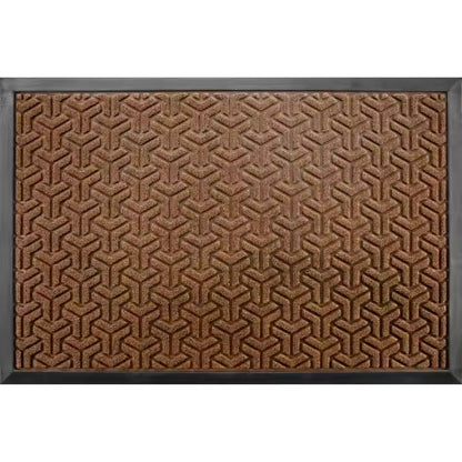 Entryway Door Mat Dirt-Trapping Fibers & Non-Slip Backing