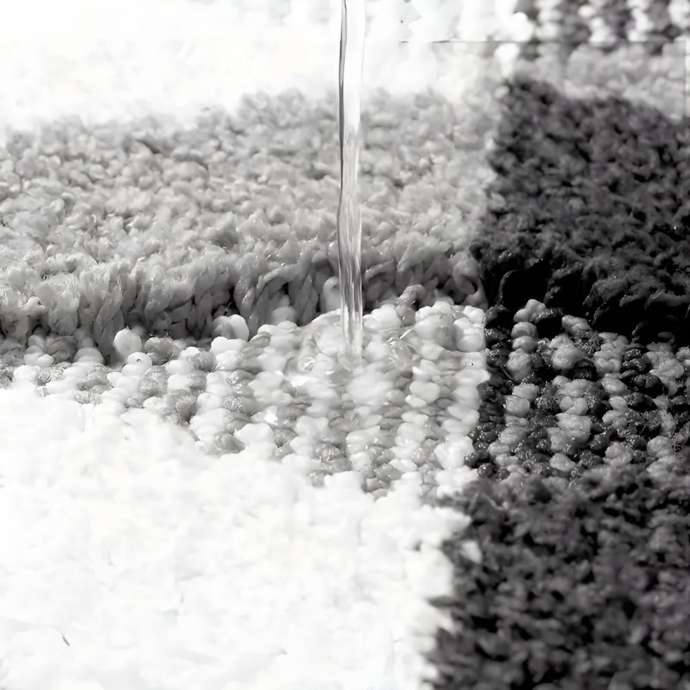 Entryway Door Mat Microfiber Quick-Drying Non-Slip Backing