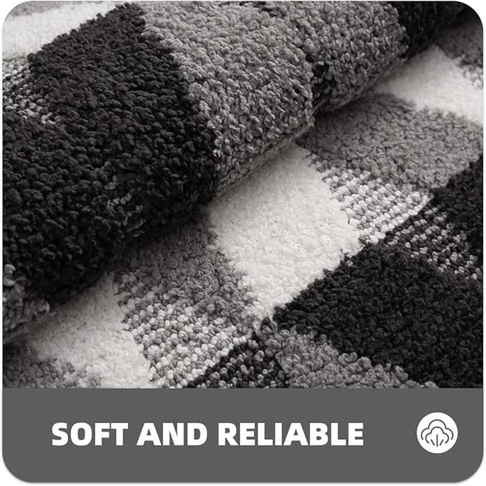 Entryway Door Mat Microfiber Quick-Drying Non-Slip Backing