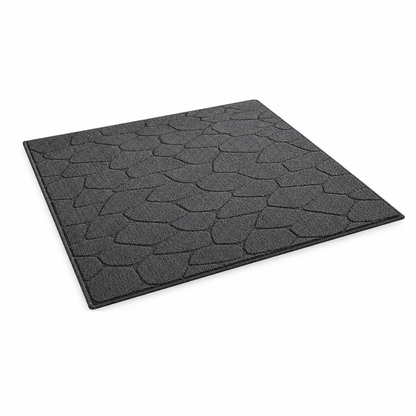 Entryway Mat Geometric Pattern Durable Fibers & Non-Slip Backing