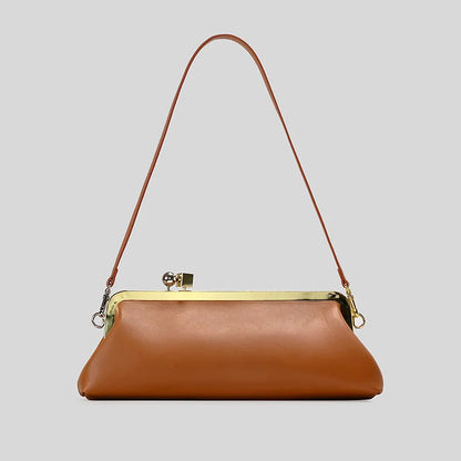 Evening Handbag Patent Leather Detachable Strap Clutch or Crossbody Style