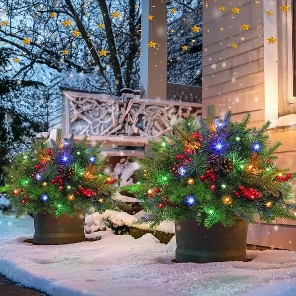 Evergreen Urn Filler Warm White LED Timer
