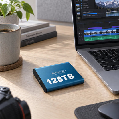 External SSD 128 TB Up To 540 MB/s Shock-Resistant