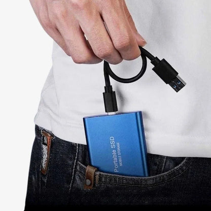 External SSD Portable USB-C Aluminum Housing 1050 MB/s