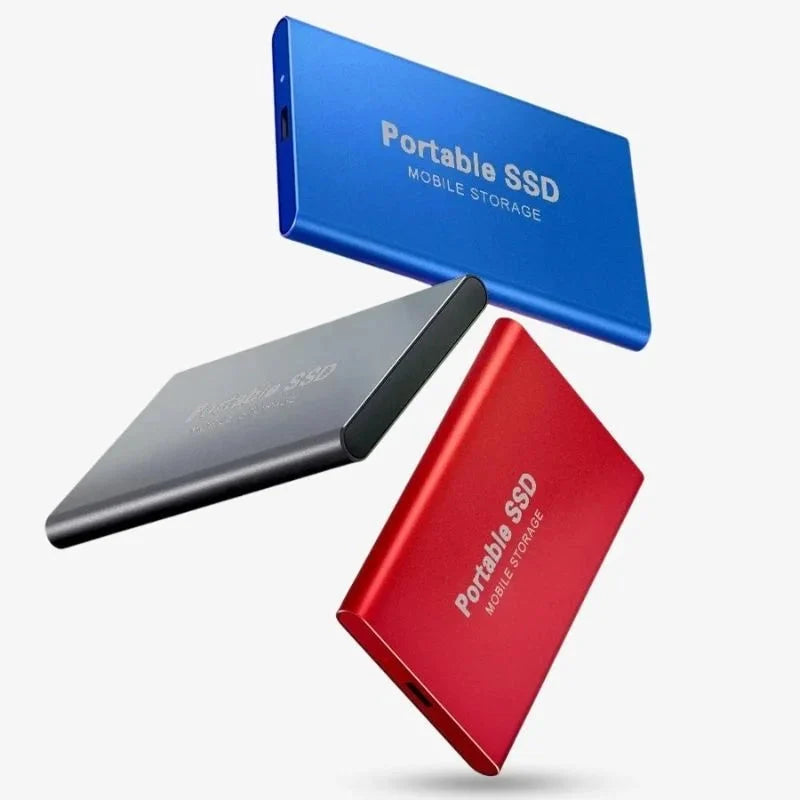 External SSD Portable USB-C Aluminum Housing 1050 MB/s