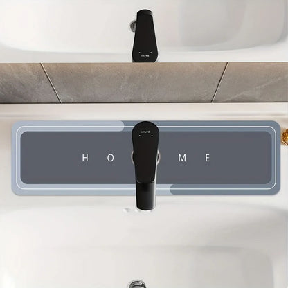 Faucet Absorbent Mat Geometric Quick-Dry