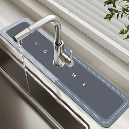 Faucet Absorbent Mat Geometric Quick-Dry