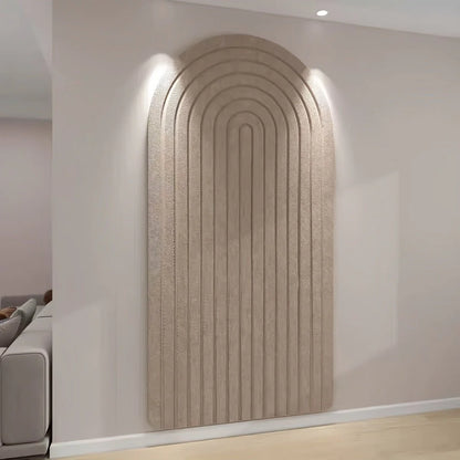 Felt Pinboard Self-Adhesive Curved Striped