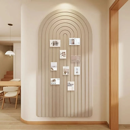 Felt Pinboard Self-Adhesive Curved Striped