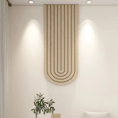Felt Pinboard Self-Adhesive Curved Striped