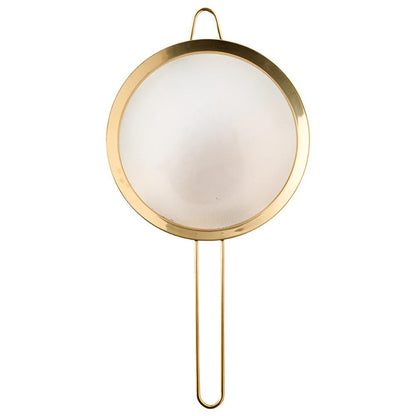 Fine Mesh Strainer Gold-Plated Stainless Steel
