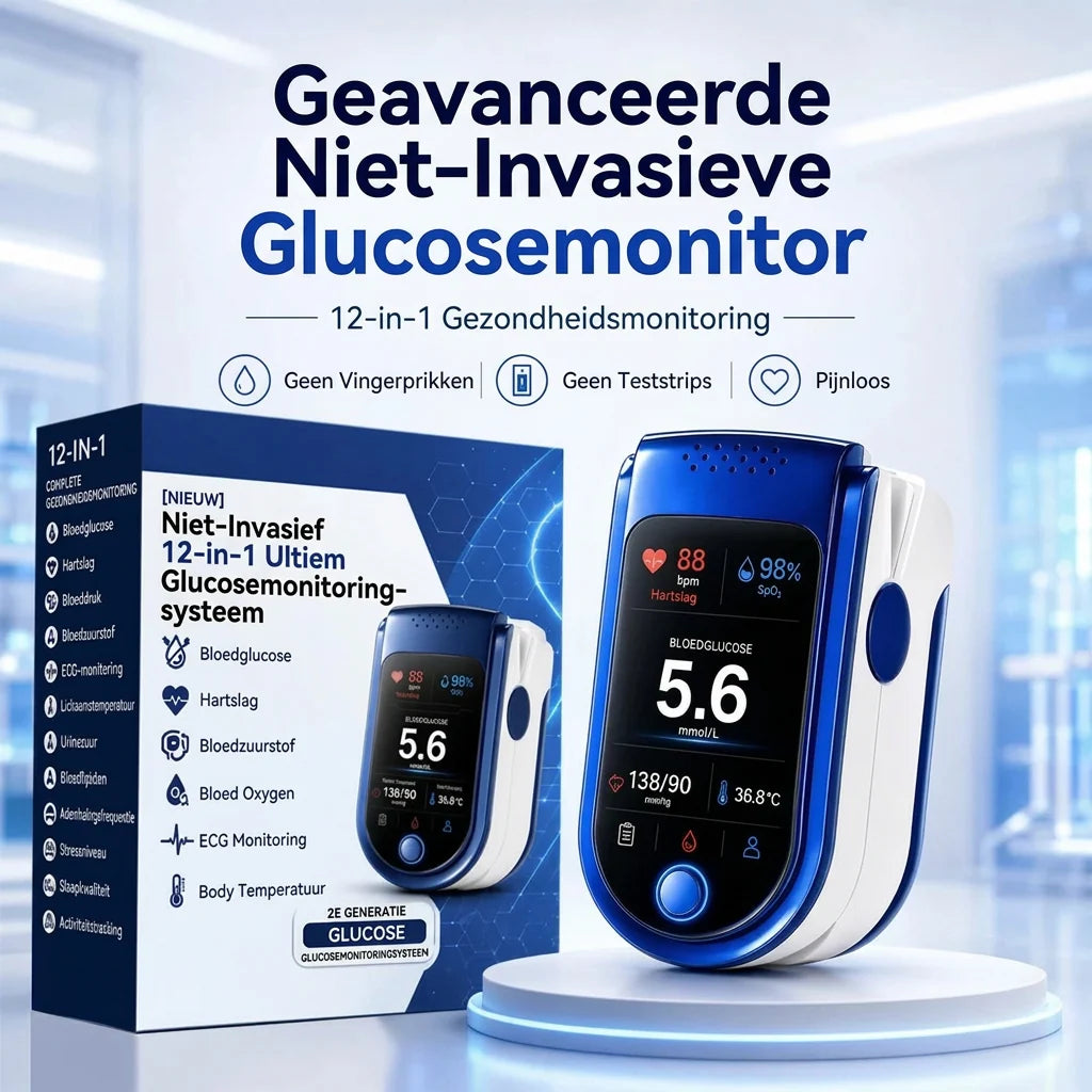 Fingertip Pulse Oximeter Clear Digital Display Blood Oxygen & Pulse Readings