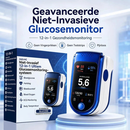 Fingertip Pulse Oximeter Clear Digital Display Blood Oxygen & Pulse Readings