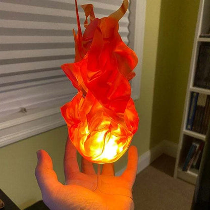Fireball Costume Prop LED Battery Powered Floating Effect