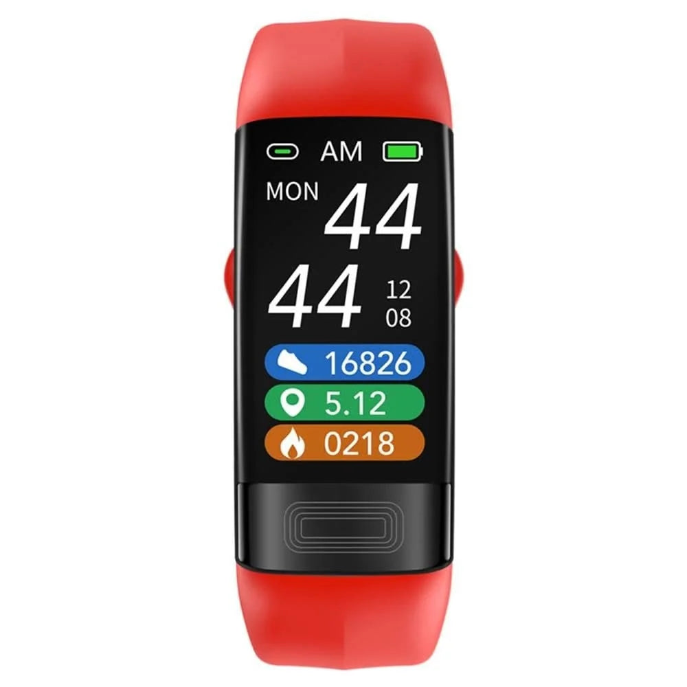 Fitness Tracker ECG Blood Pressure & Heart Rate Monitoring