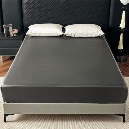 Fitted Mattress Cover Soft Microfiber Breathable Secure Elastic Fit