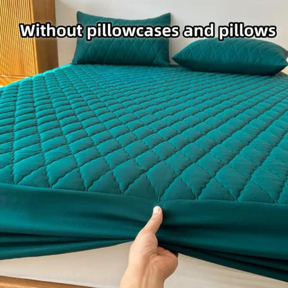 Fitted Sheet Set Waterproof Sanded Finish & Deep Pockets