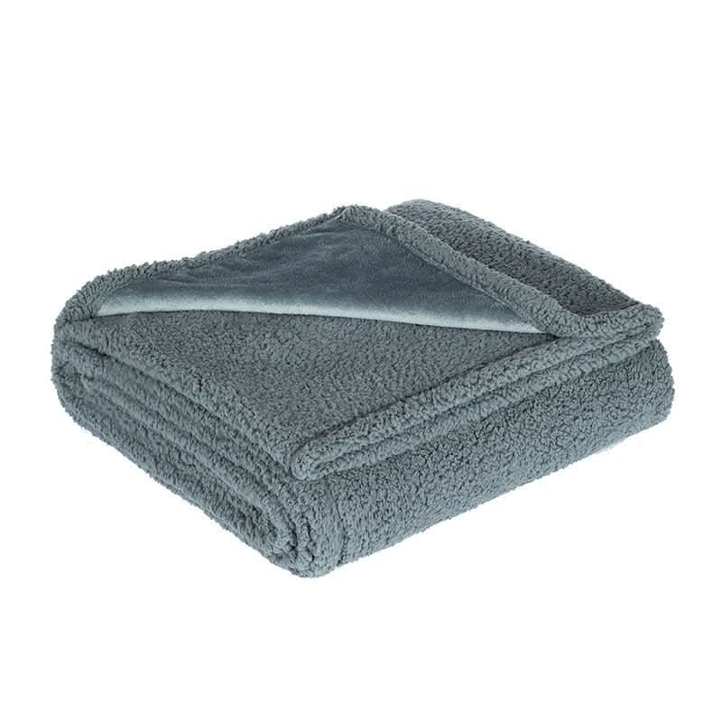 Fleece Blanket Soft Waterproof Backing Easy Care