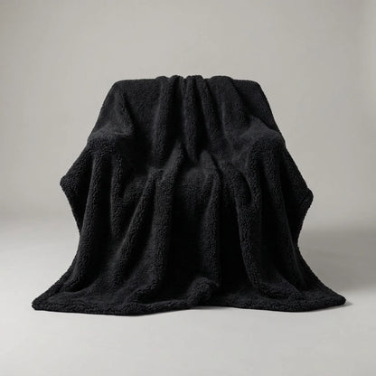 Fleece Blanket Soft Waterproof Backing Easy Care