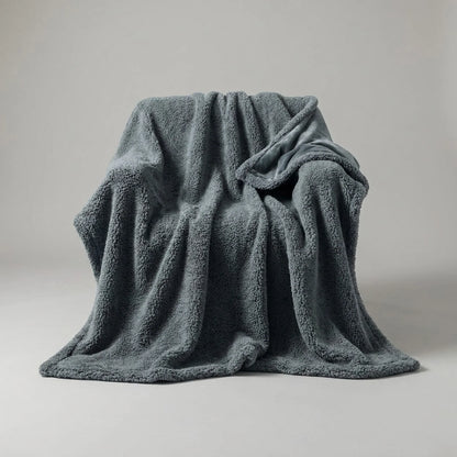 Fleece Blanket Soft Waterproof Backing Easy Care