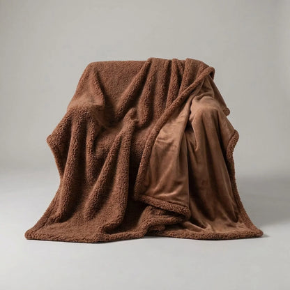 Fleece Blanket Soft Waterproof Backing Easy Care