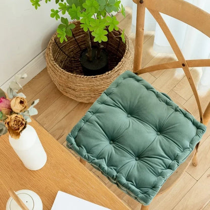 Floor & Chair Cushion Plush Microfiber Posture Support
