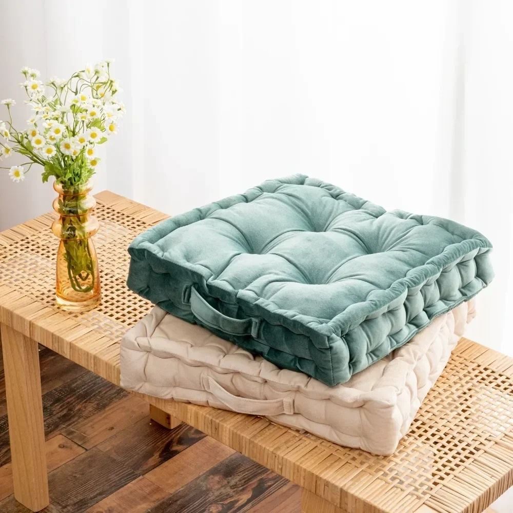 Floor & Chair Cushion Plush Microfiber Posture Support
